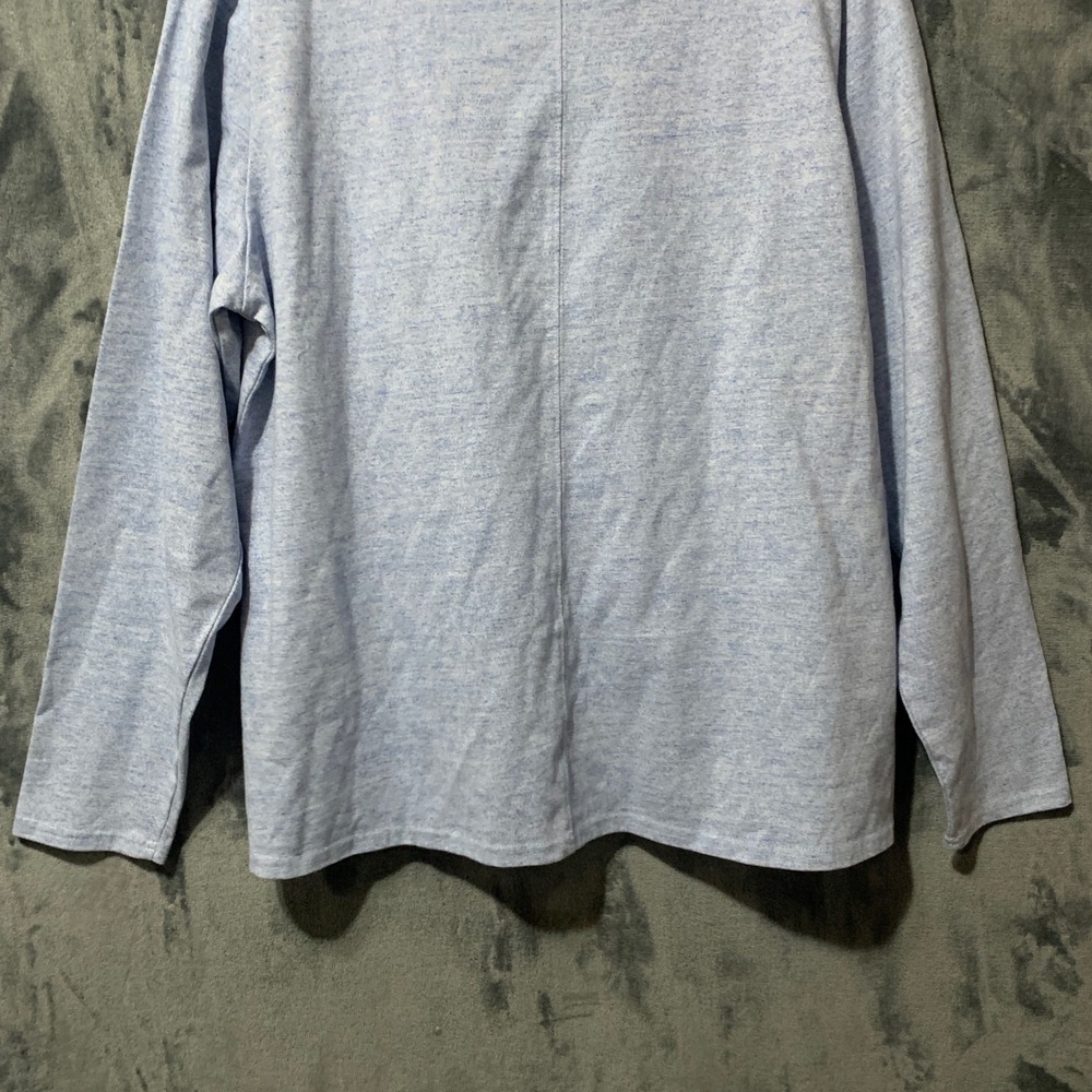Ridgecut T-Shirt Women XL Blue Heathered Pocket Long Sleeve RC11011 EUC - Picture 8 of 15